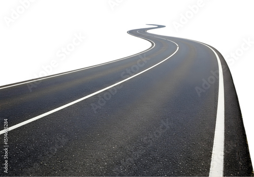 Wallpaper Mural Winding Asphalt Road Journey Travel Destination Adventure Highway Curve Drive Trip Scenic Route Asphalt Road Torontodigital.ca