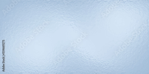 Shiny ice crystal, light blue foil texture background with glass effect vector illustration for prints, cmyk color mode