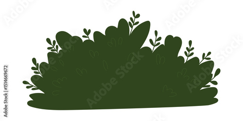 Decorative green plants in the form of garden shrubs, seasonal shrubs. To decorate a park, garden or green hedge.
