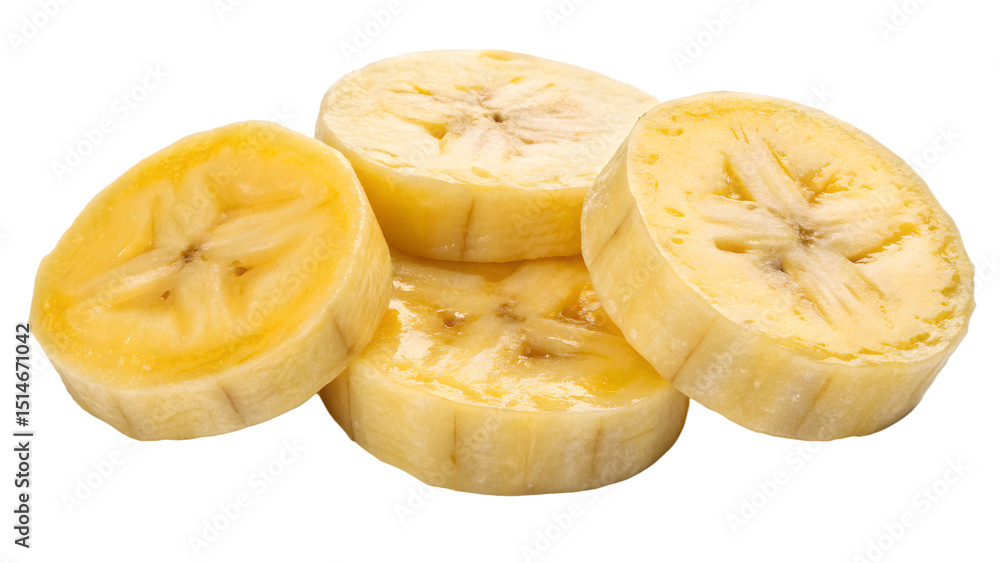 Fresh Ripe Banana Isolated Fresh Ripe Banana Isolated