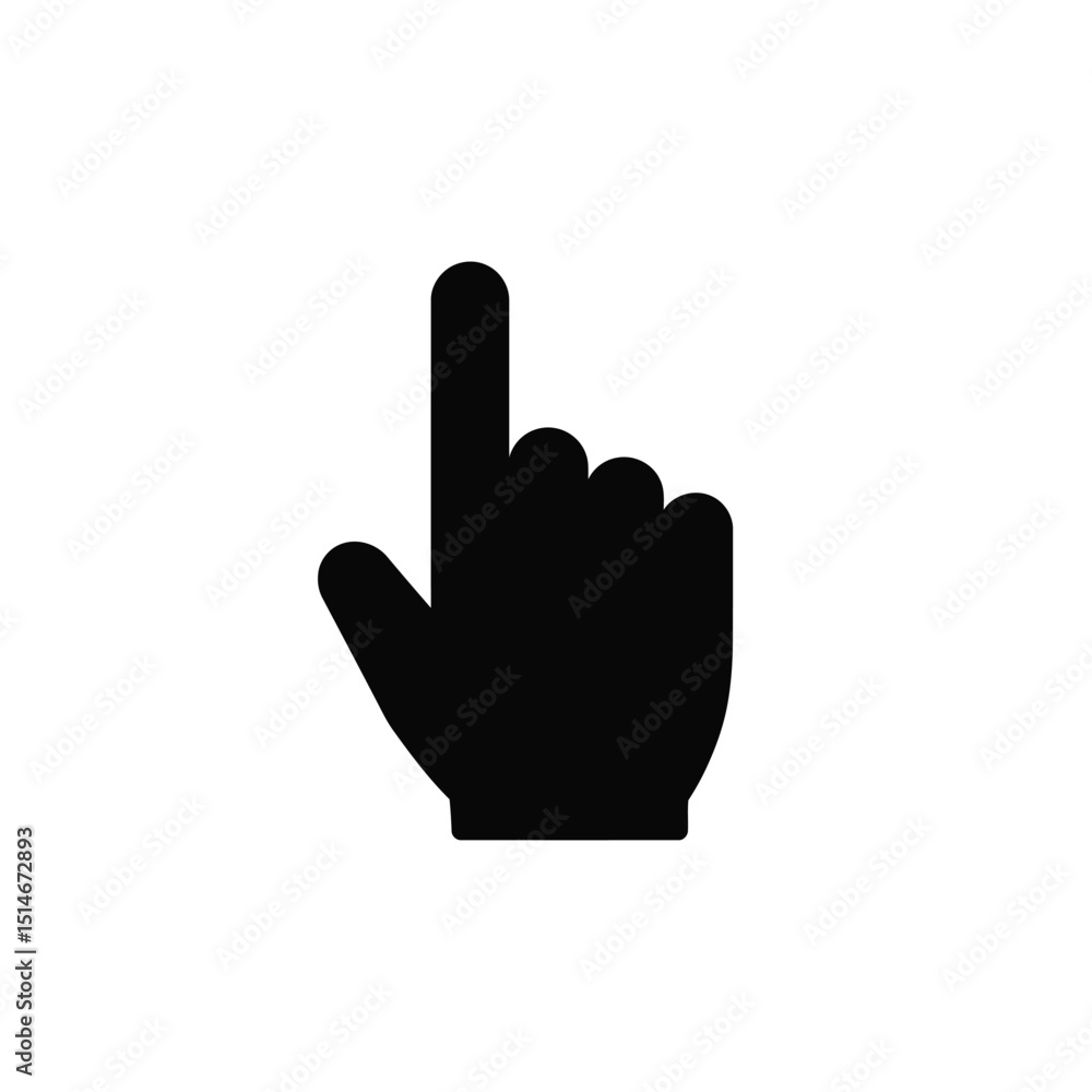 Hands sign silhouette Hands sign silhouette