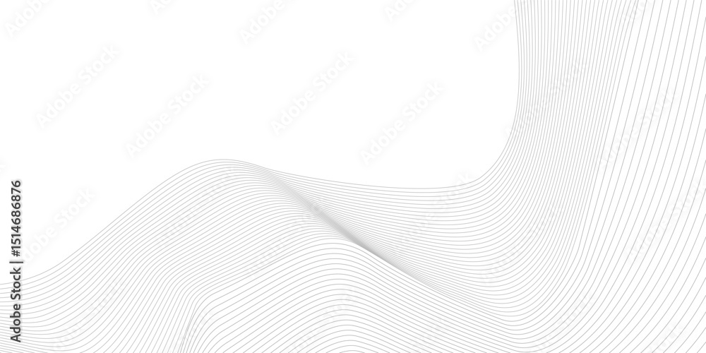 Abstract wave element for design. Digital frequency track equalizer. Stylized line art background. Vector illustration. Wave with lines created using blend tool. Curved wavy line, smooth stripe. Abstract wave element for design. Digital frequency track equalizer. Stylized line art background. Vector illustration. Wave with lines created using blend tool. Curved wavy line, smooth stripe.