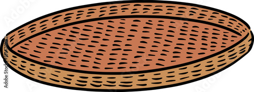 Illustration of tray

