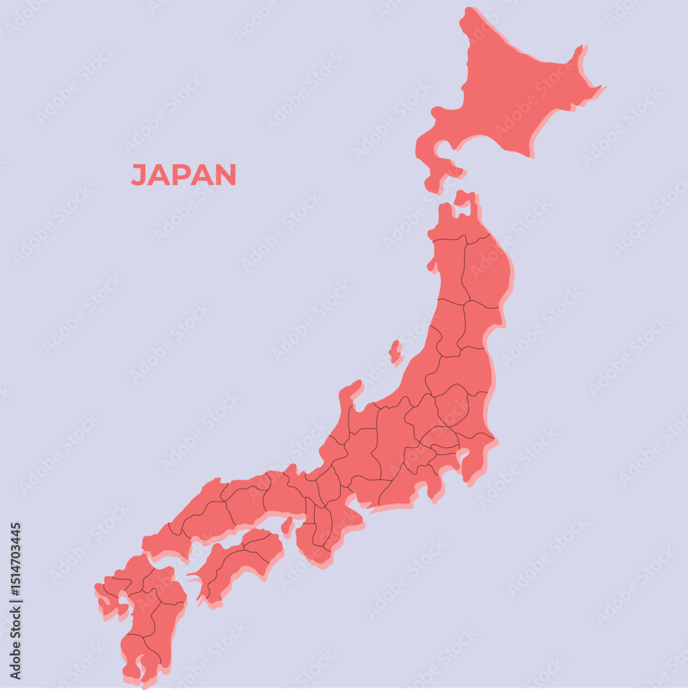 japan map japan map