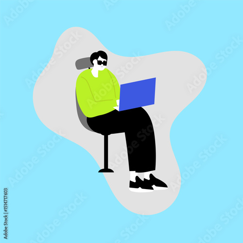 Illustration  concepts with people scene in flat cartoon design. A big collection of scenes with men and women in various situations on a white background. Vector illustration.