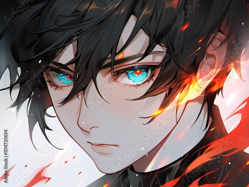 Anime style art