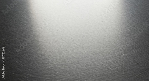 Brushed Metal Texture Background Scratched Steel Surface Industrial Grey Metallic Pattern