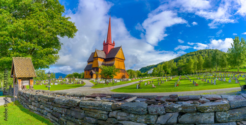 Stabkirche Ringebu in Norwegen