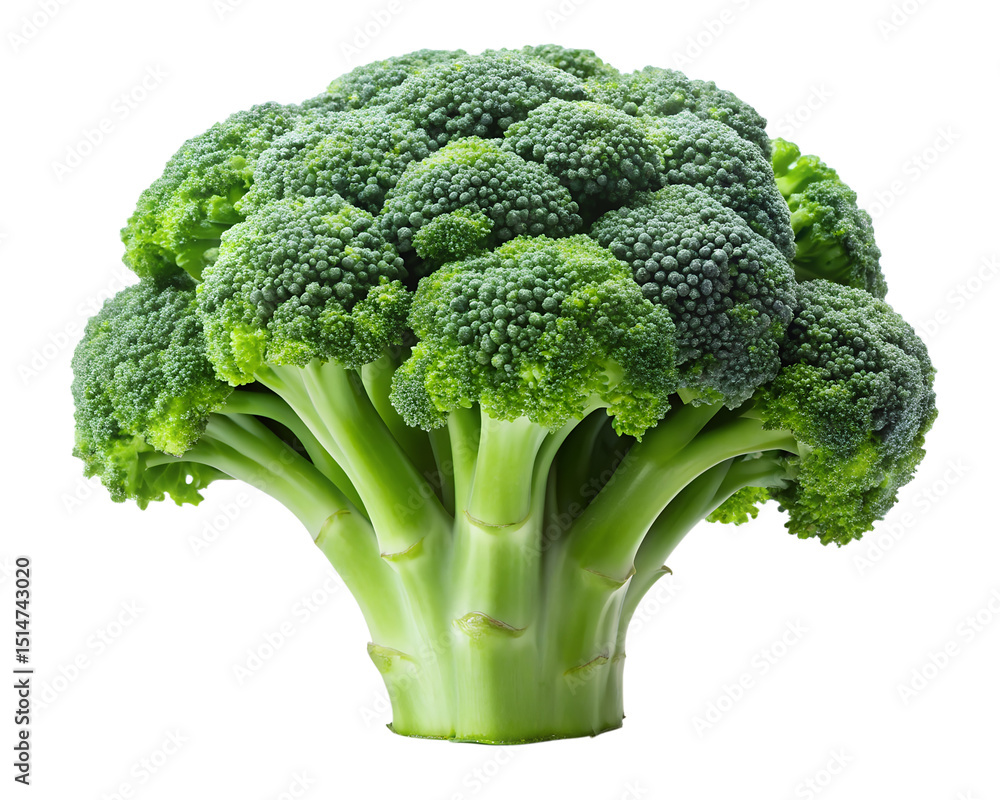 red broccoli floret close front red broccoli floret close front