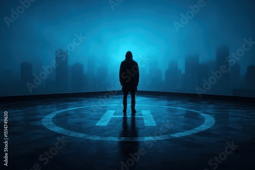 business man in the city