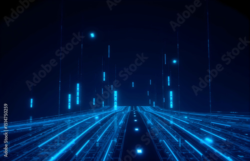 Tech - inspired Future Digital Space