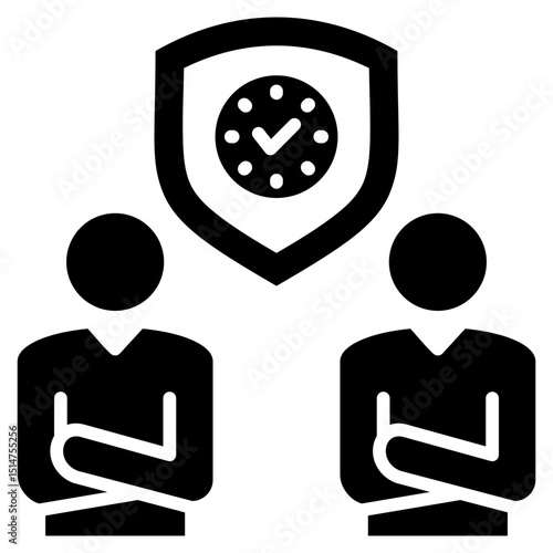 Dependability Glyph Icon