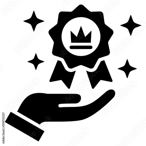 Prestige Glyph Icon