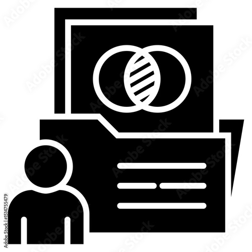 Transparency Glyph Icon