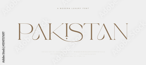 Minimal Modern and Luxury Font. Elegant font alphabet logo. Typography Beauty fashion luxury classic letters serif fonts decorative wedding vintage retro logos. vector illustration
