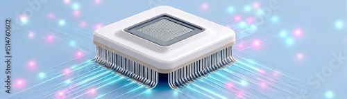 Advanced nanoscale mems tools close-up technology lab environment futuristic concept detailed imagery