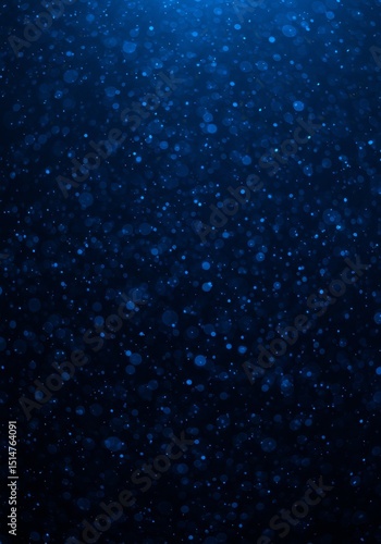 Abstract Glitter Sparkle Blue Texture Background Night Dark Shiny