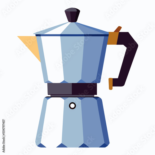 coffee maker on white background