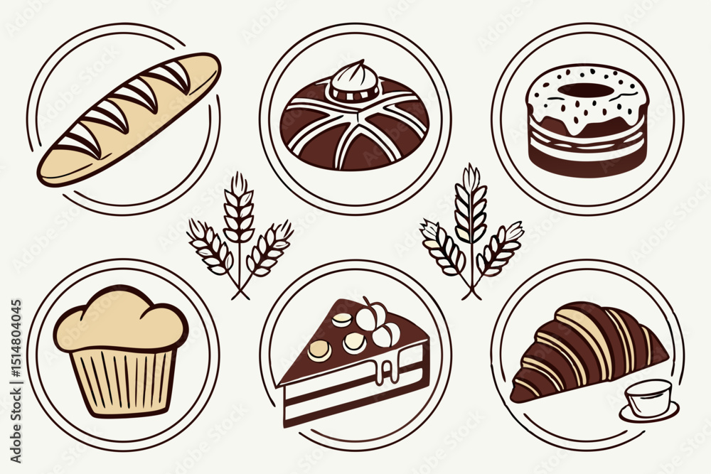 easter icons set easter icons set