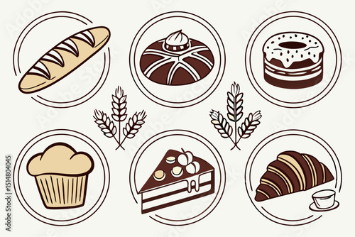 easter icons set