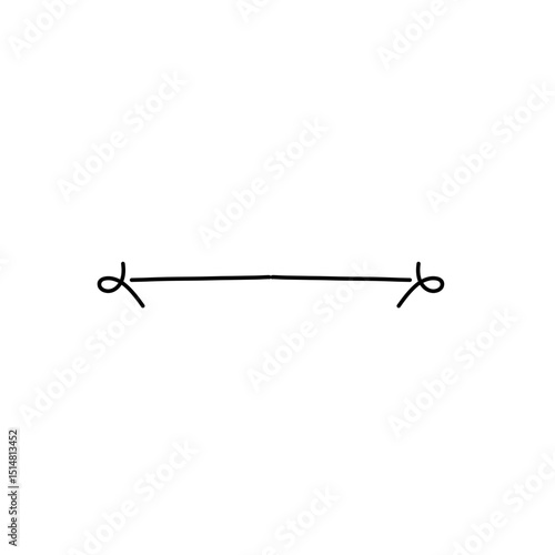 openwork divider handdrawn