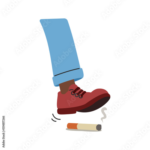 no smoke tobacco. stop smoking concept
