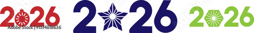 happy new year 2026, 2026 number