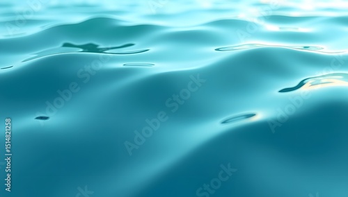 Wallpaper Mural Close-up of a serene water surface with soft undulating waves, ideal for conveying calmness, nature, and relaxation in creative projects Torontodigital.ca