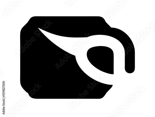 Opened and unopened aluminum soda cans, illustrating product lifecycle. Simple black and white graphic of two soda cans, one intact and the other opened with a wavy, dented top.