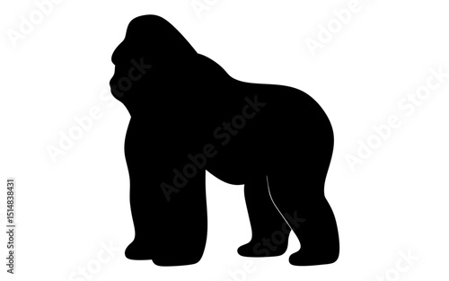 Gorilla Silhouette