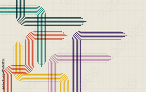 Abstract arrow direction. Technology background. High speed. Hi-tech