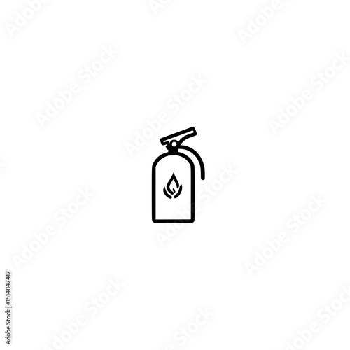 Fire extinguisher icon 