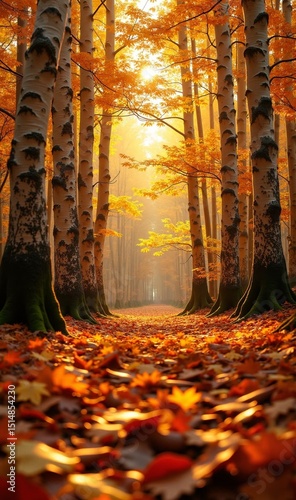 autumn in the forest