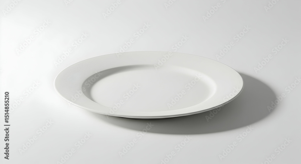 Simple White Round Plate Minimalist Design Dinnerware Tableware Clean Modern Kitchenware Ceramic Dishware Elegant Serving Plate Food Photography Prop Simple White Round Plate Minimalist Design Dinnerware Tableware Clean Modern Kitchenware Ceramic Dishware Elegant Serving Plate Food Photography Prop