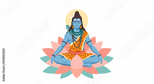 Lord Shiva Meditation Hindu God