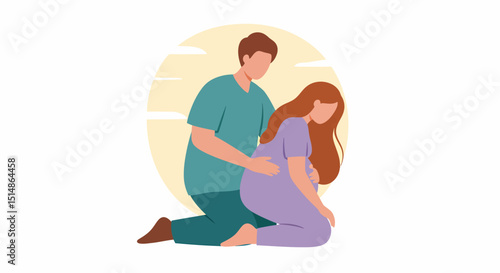 Pregnant Woman Labour Support