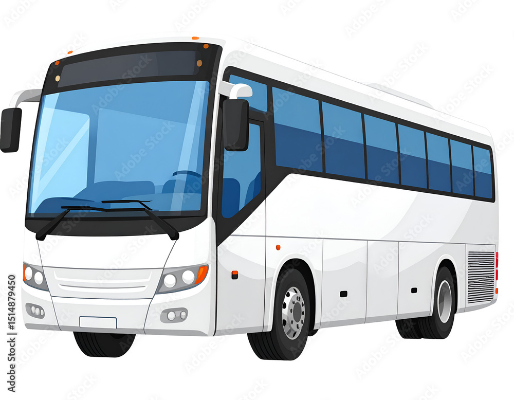 White Coach Bus (1) White Coach Bus (1)