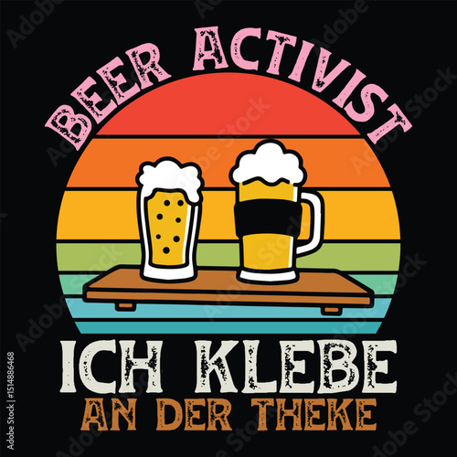Beer Activist Ich Klebe An Der Theke