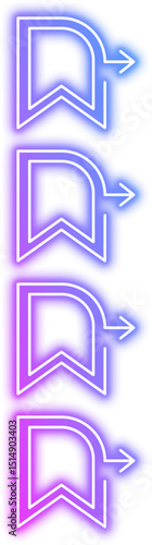 Neon Bullet Point