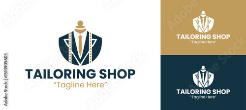 Professional Tailoring Shop Logo for Custom Clothing and Fashion Services