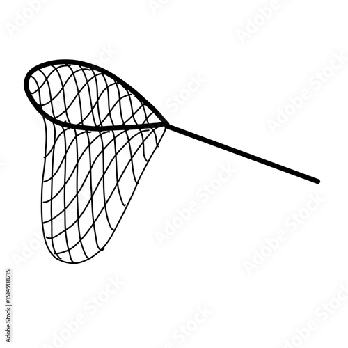 net fishing tool landing net tackle catch activity
