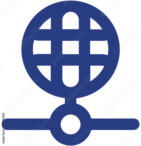 High tech equipment icon