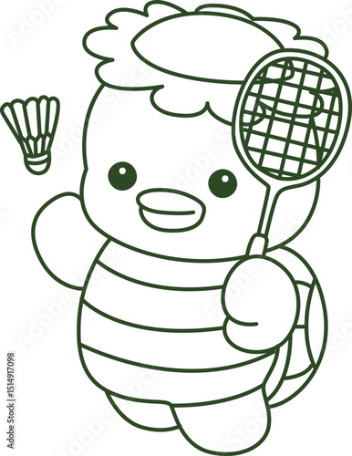 Outline of Kawaii japanese mythology Kappa sticker cute.
Coloring pages of Cute kappa mascot ghost japanese.