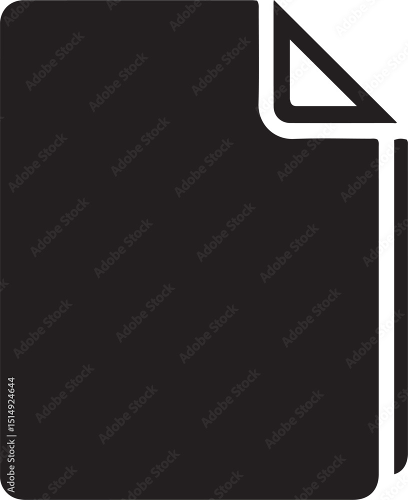Obraz premium Document icon design