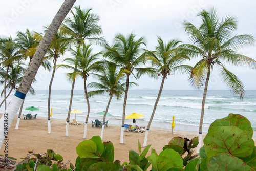 Tropical Guacuco Beach at Isla Margarita, Venezuela