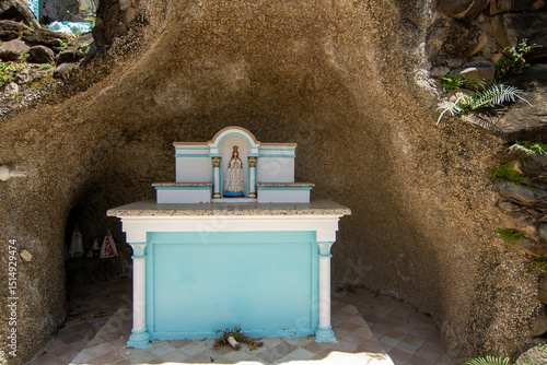 Altar of La Virgen del Valle on Isla Margarita, Venezuela