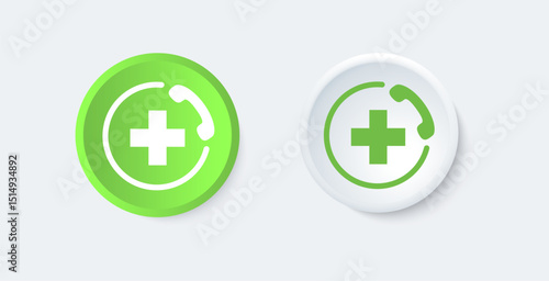 122 and AID button set