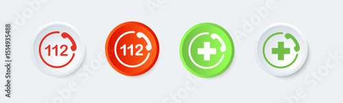 122 and AID button set
