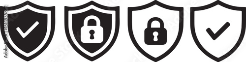 Ultimate Security Shield Icon Set