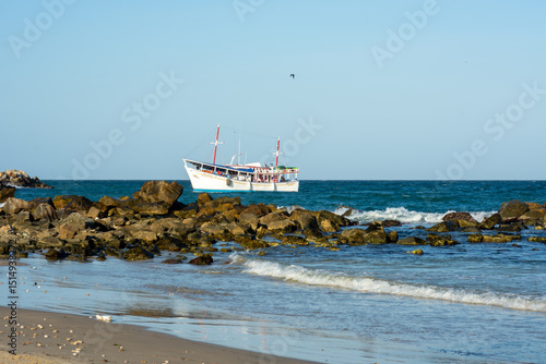 Fishing Ship at Pampatar port in Margarita Island, Venezuela